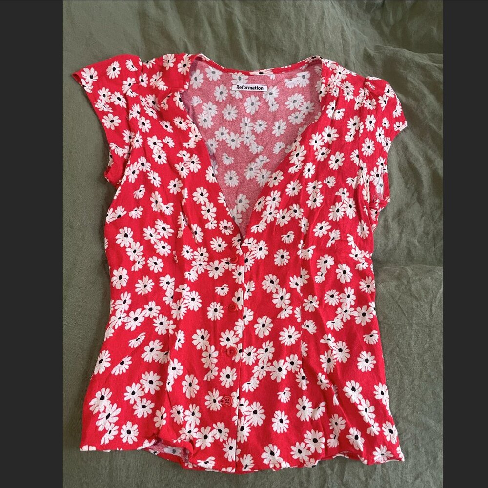 Reformation Daisy Top